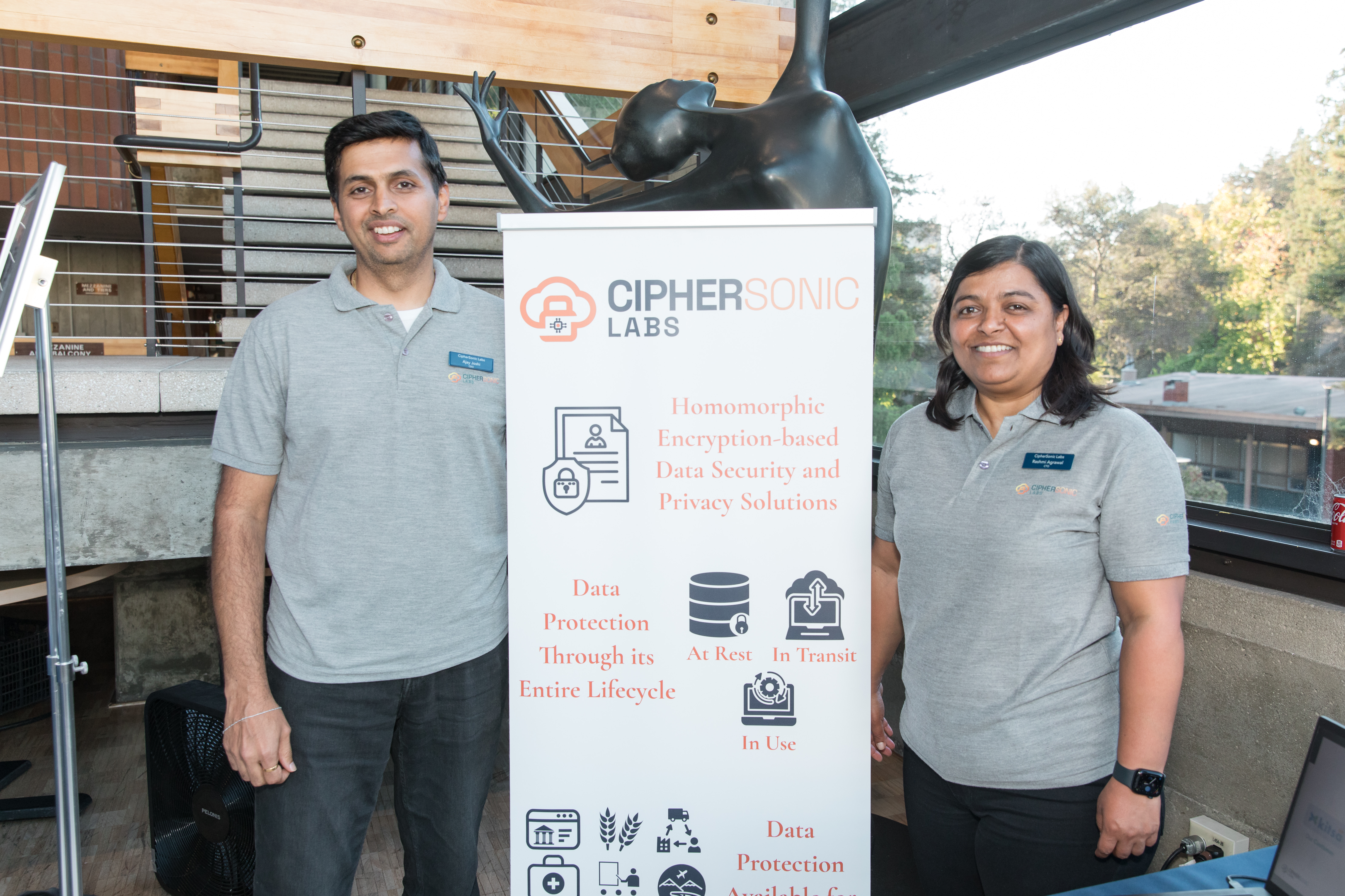 CipherSonic AI at Berkeley SkyDeck Demo Day FA25